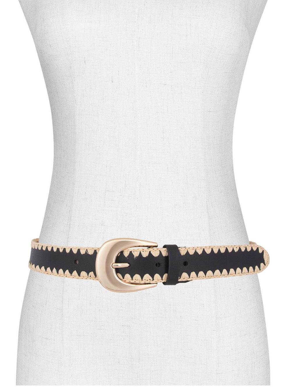 NWT Michael Kors raffia waist belt. Size Small.